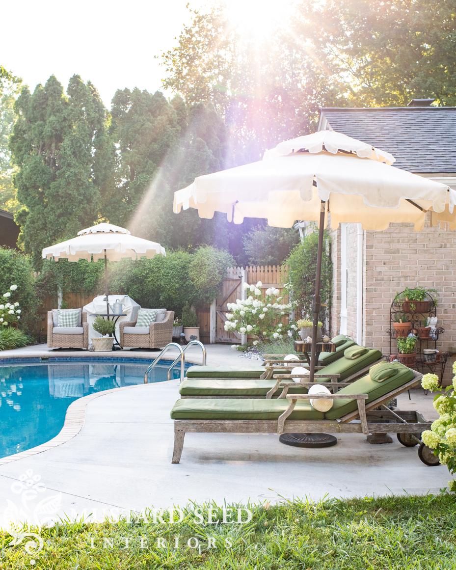 pool renovation | miss mustard seed