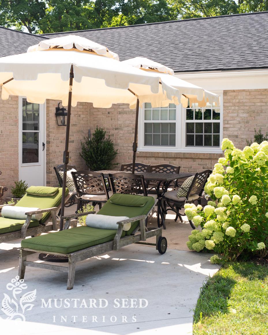 summer patio | miss mustard seed