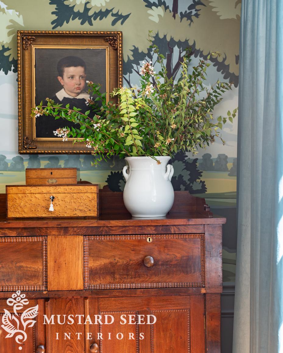 antique ironstone slop bucket | miss mustard seed