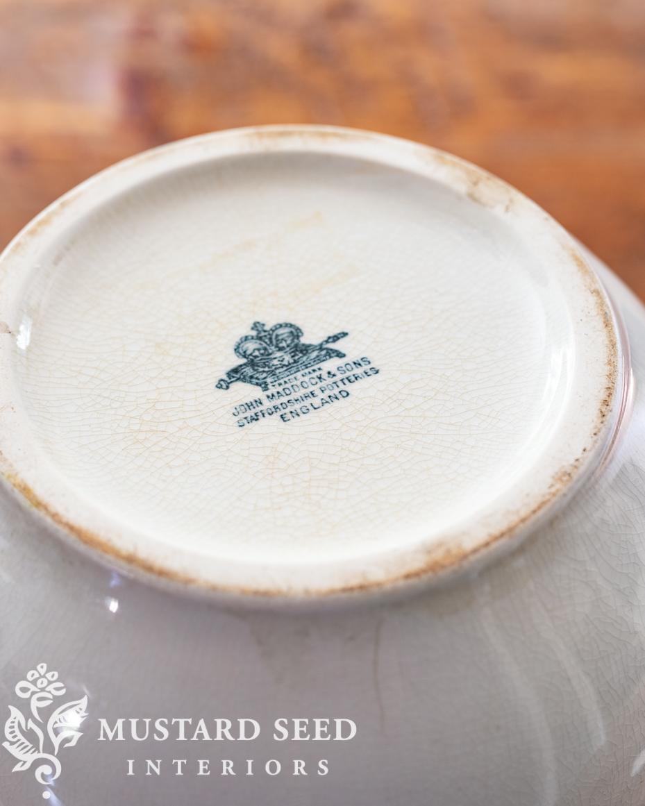 antique ironstone slop bucket | miss mustard seed