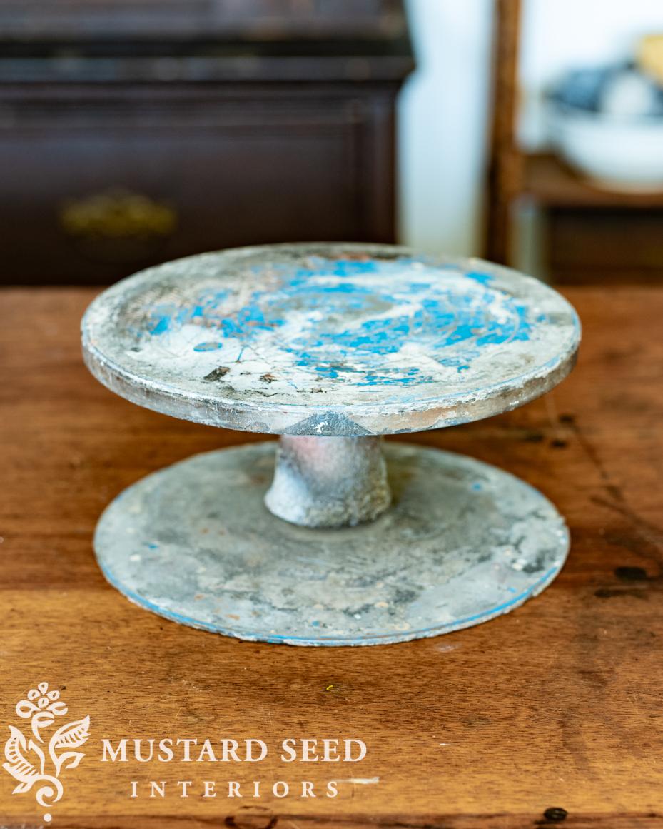 antique potter's wheel | miss mustard seed