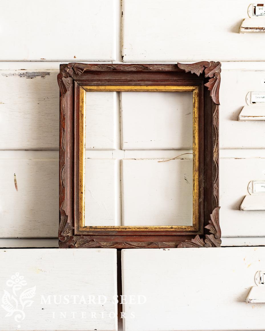 antique eastlake frame | miss mustard seed