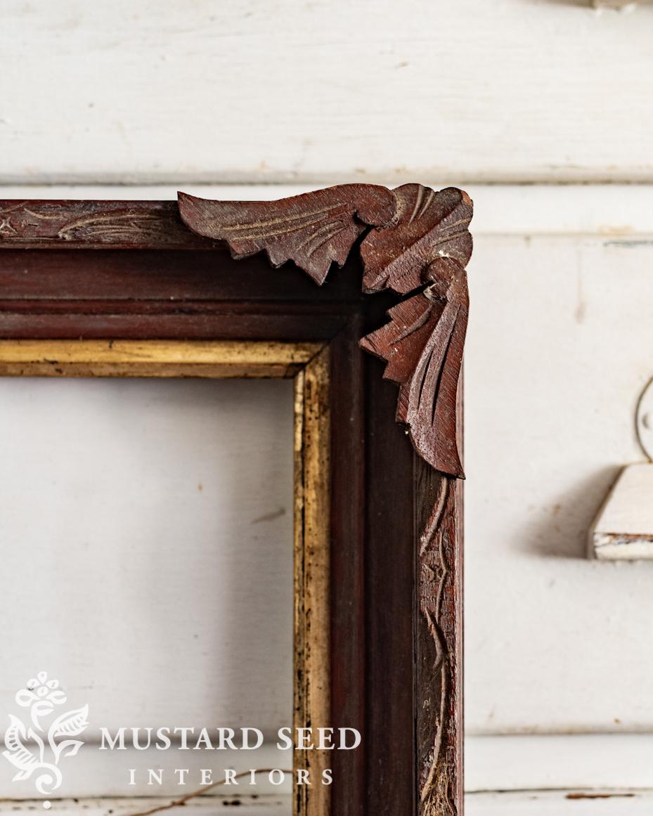 antique eastlake frame | miss mustard seed