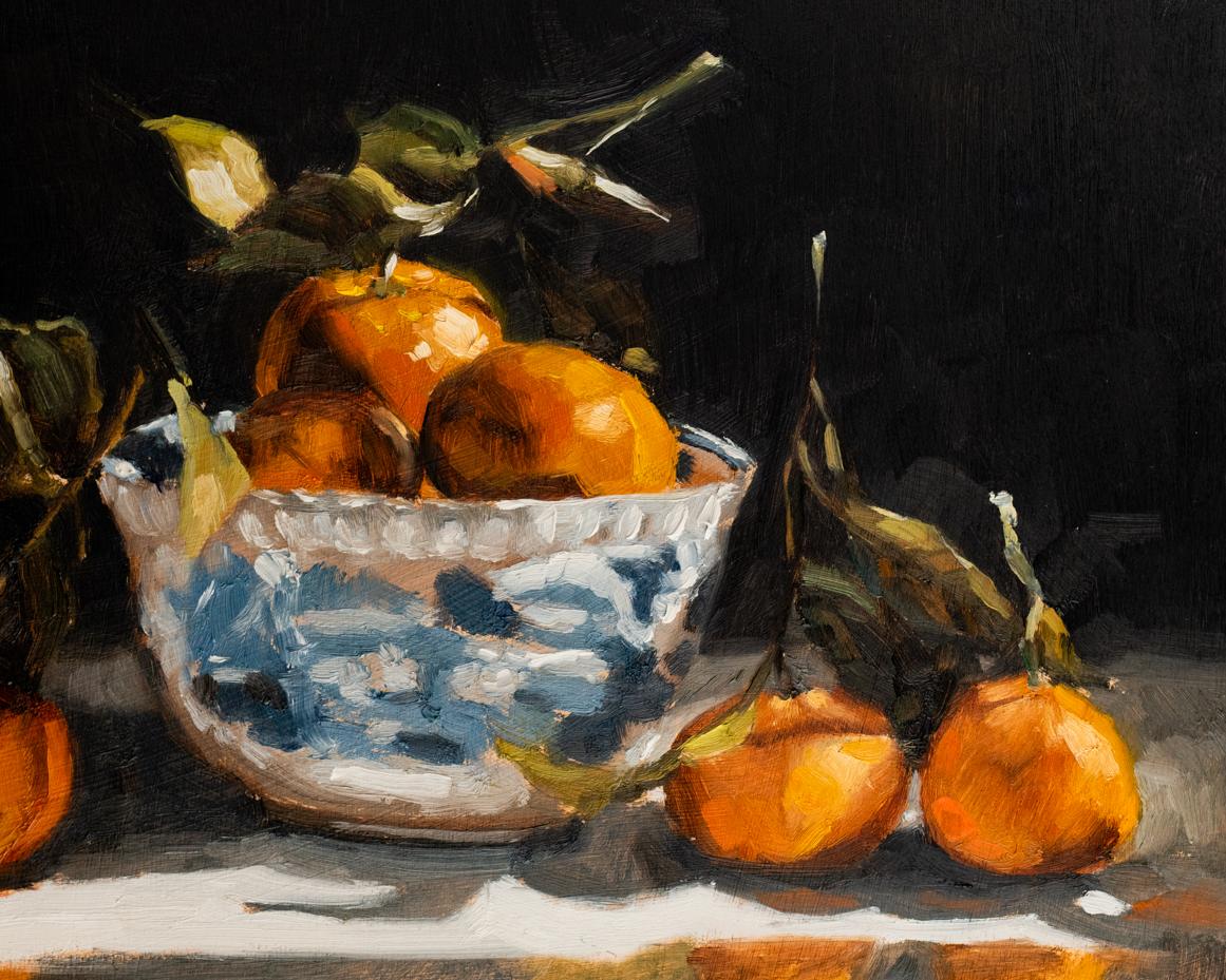 clementine oil painting still life | marian parsons | miss mustard seed
