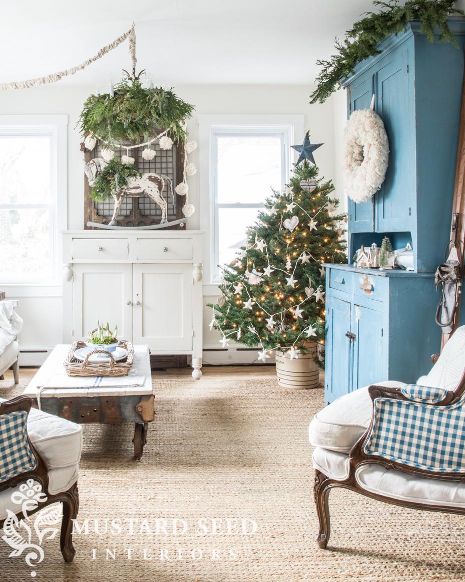 homemade christmas garland round-up | miss mustard seed