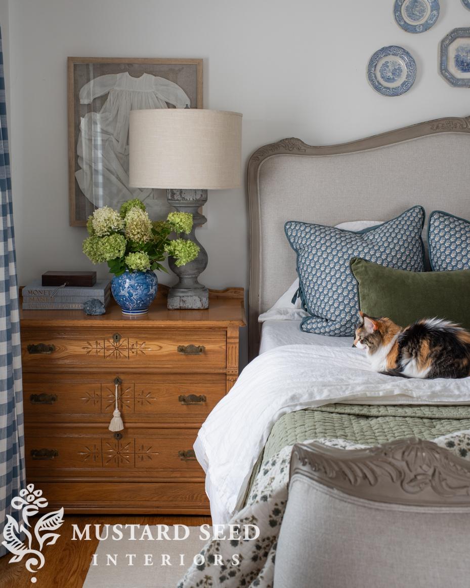 late summer bedroom refresh | miss mustard seed