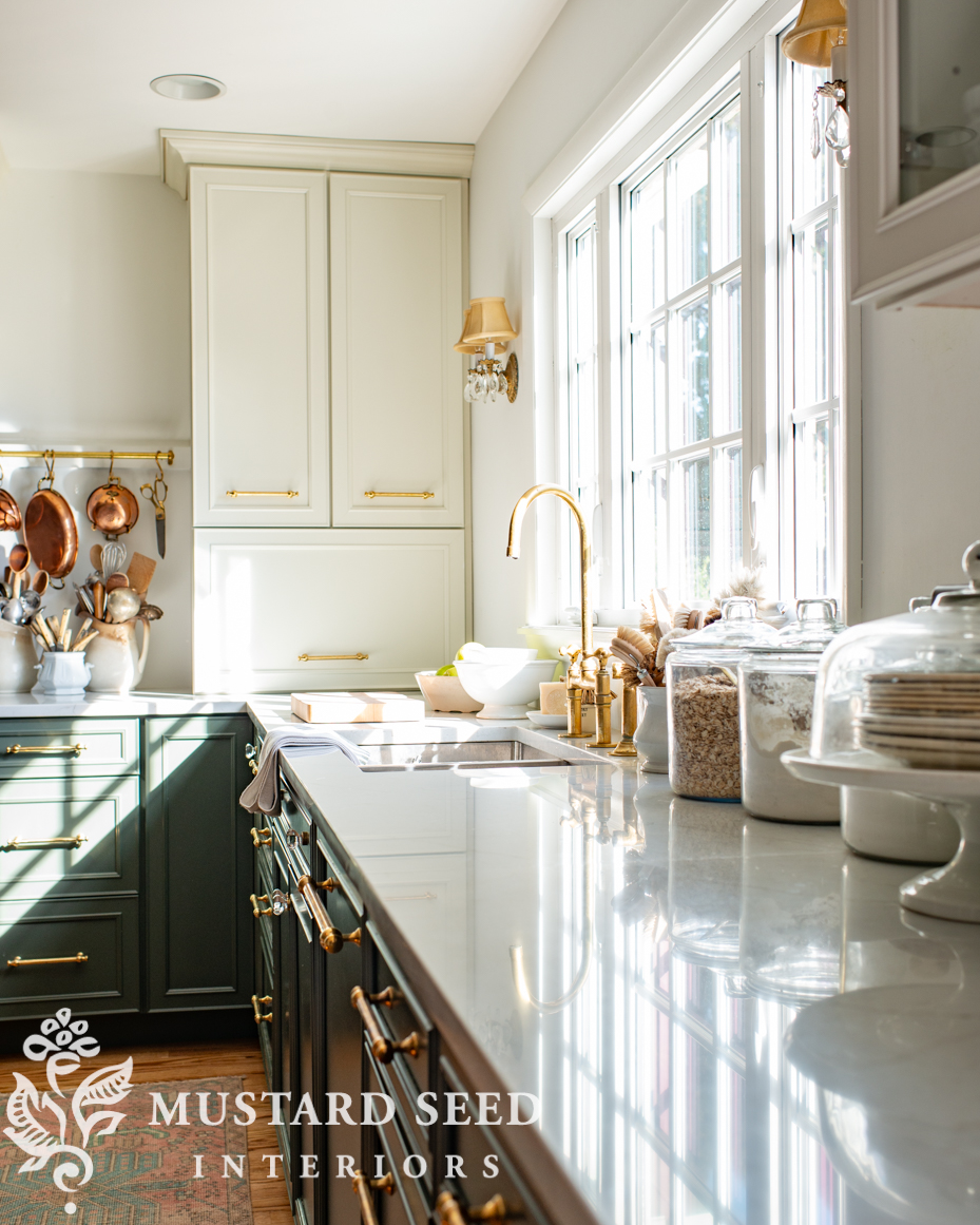 edwardian inspired kitchen | miss mustard seed
