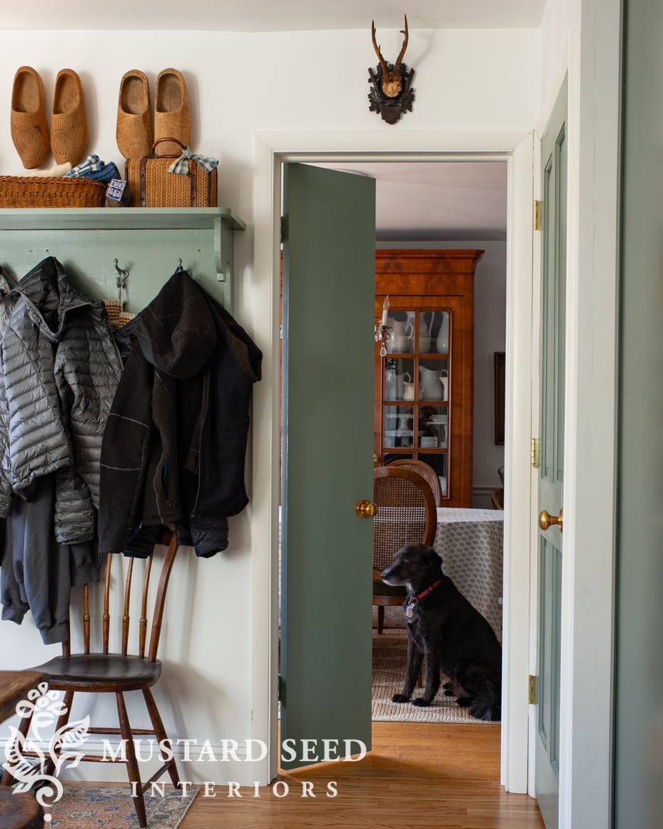 hooks by the side door | miss mustard seed