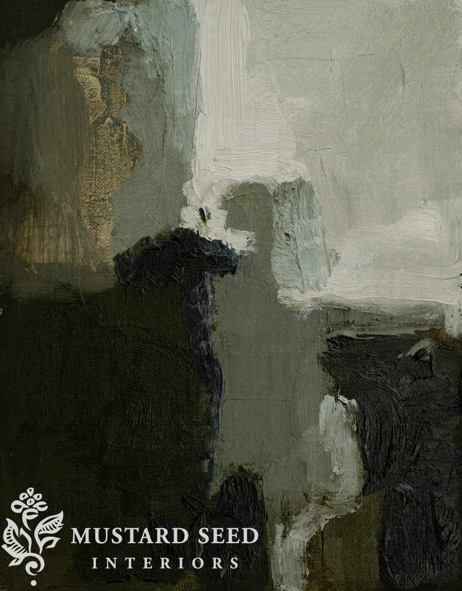 original abstract oil painting | marian parsons | miss mustard seed