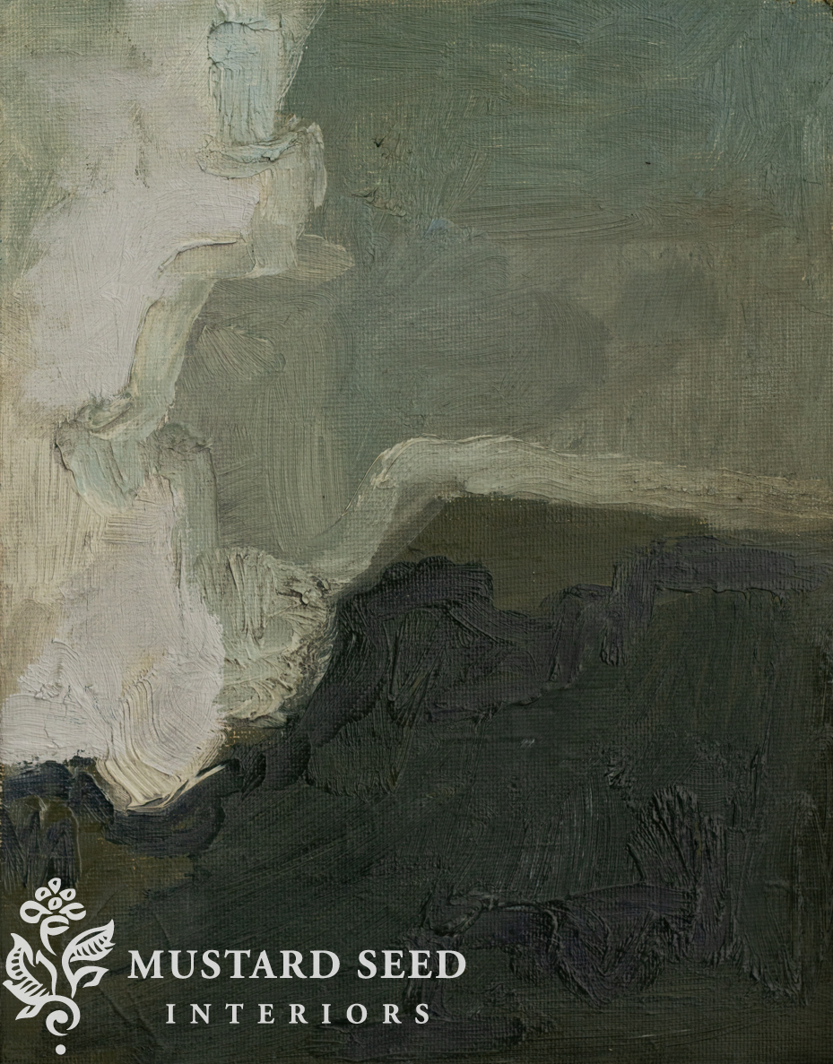 original abstract oil painting | marian parsons | miss mustard seed