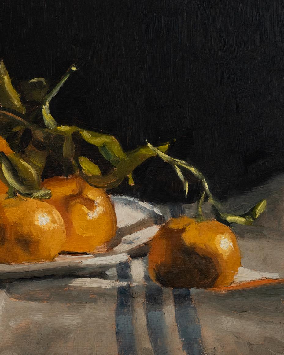 clementine oil painting still life | marian parsons | miss mustard seed