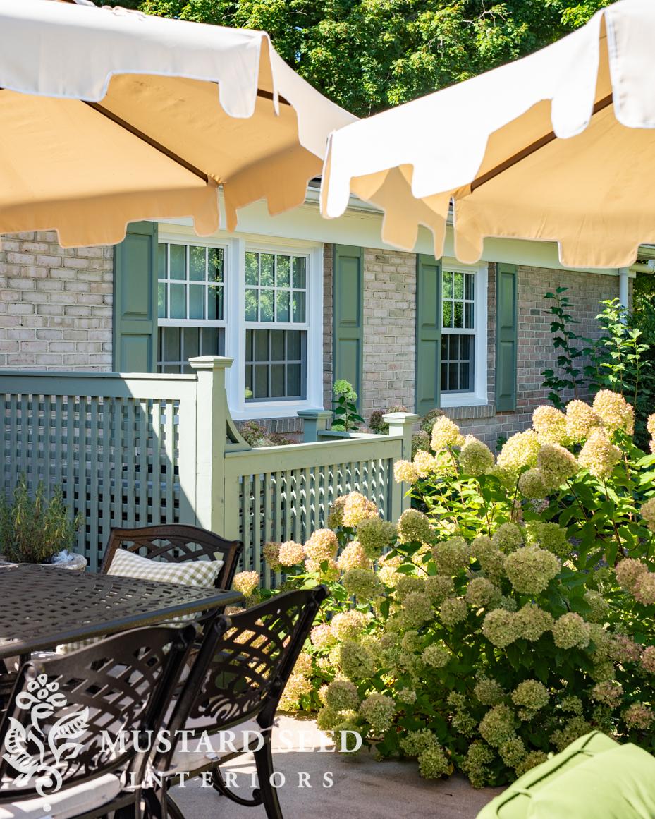 installing shutters on brick | miss mustard seed