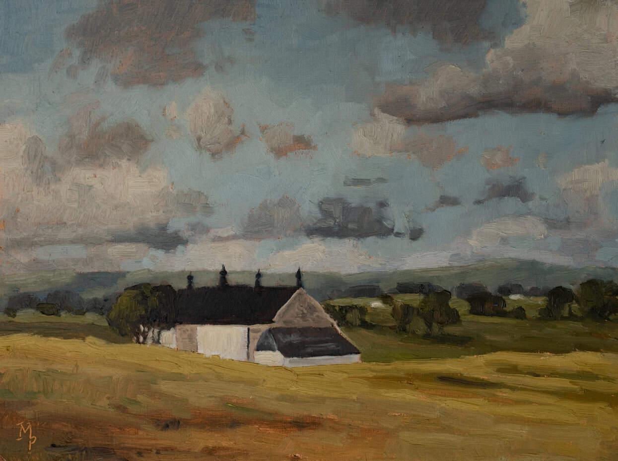 original oil painting | marian parsons | miss mustard seed
