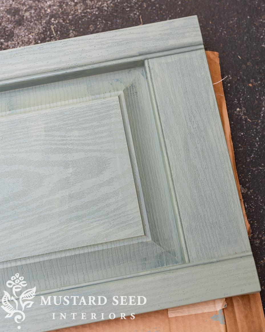 how to paint vinyl shutters | miss mustard seed