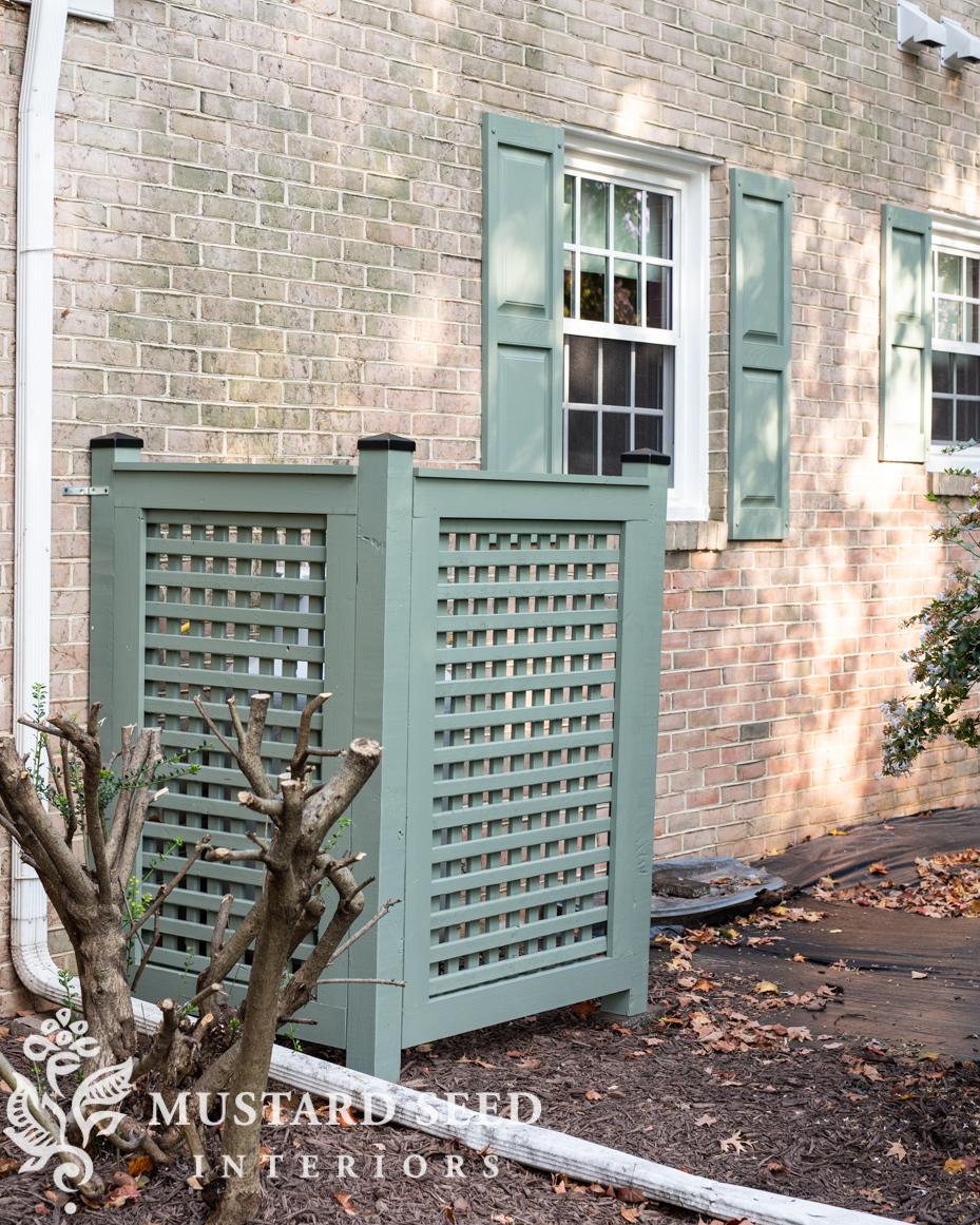 building a propane screen | miss mustard seed