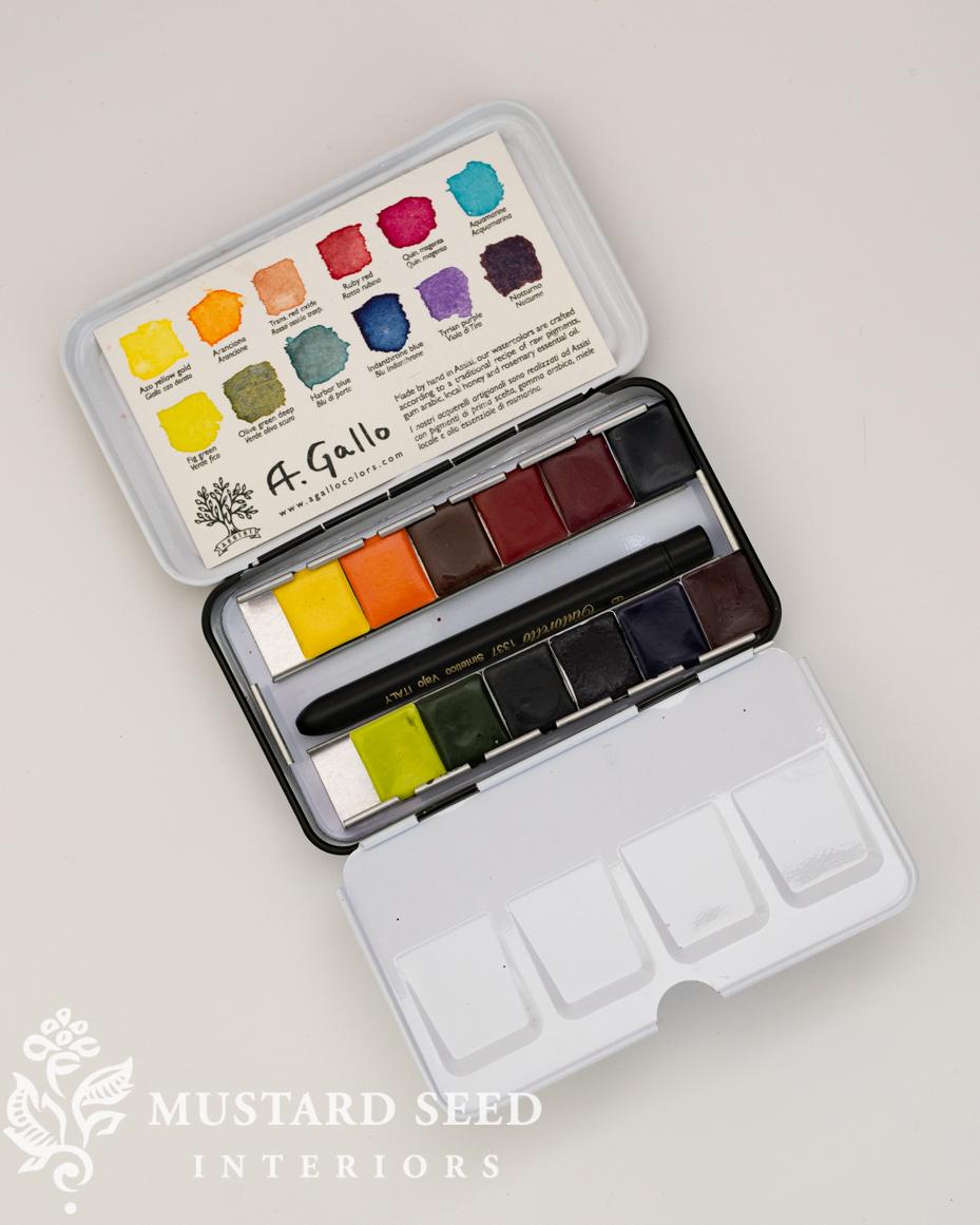A Gallo Watercolors | miss mustard seed