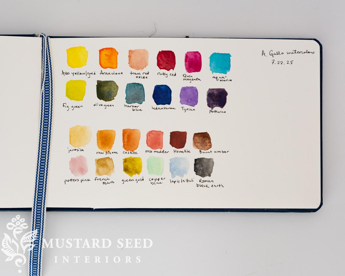A Gallo Watercolors | miss mustard seed