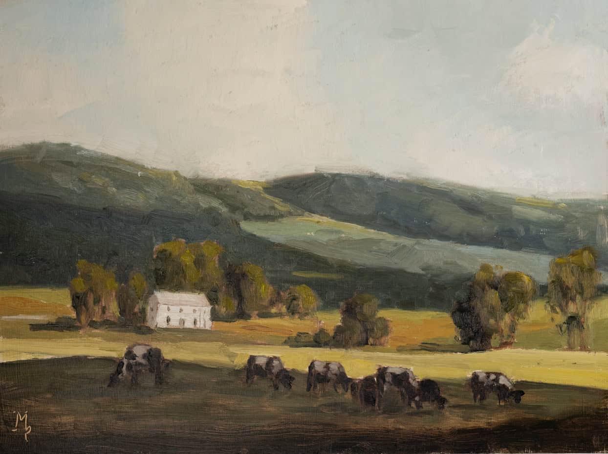 original oil painting | marian parsons | miss mustard seed