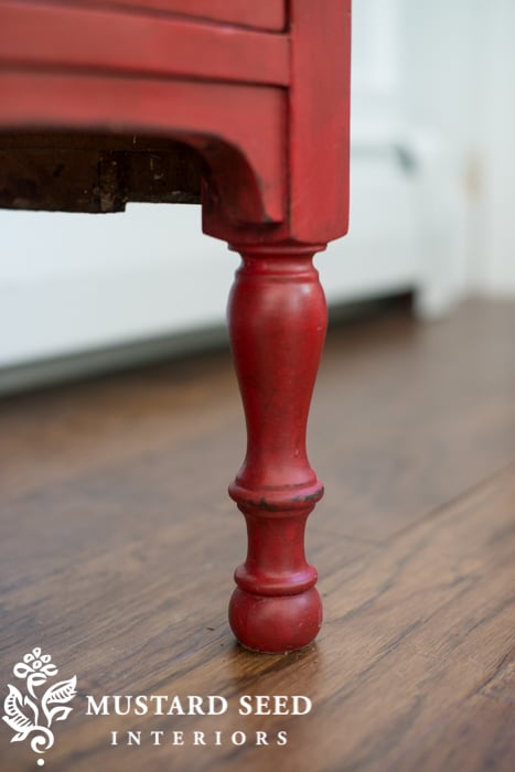 Tricycle Red Milk Paint Dresser - www.mms2.wpengine.com