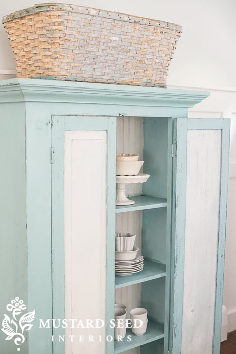 Eulalie's Sky Milk Paint Cabinet - www.mms2.wpengine.com