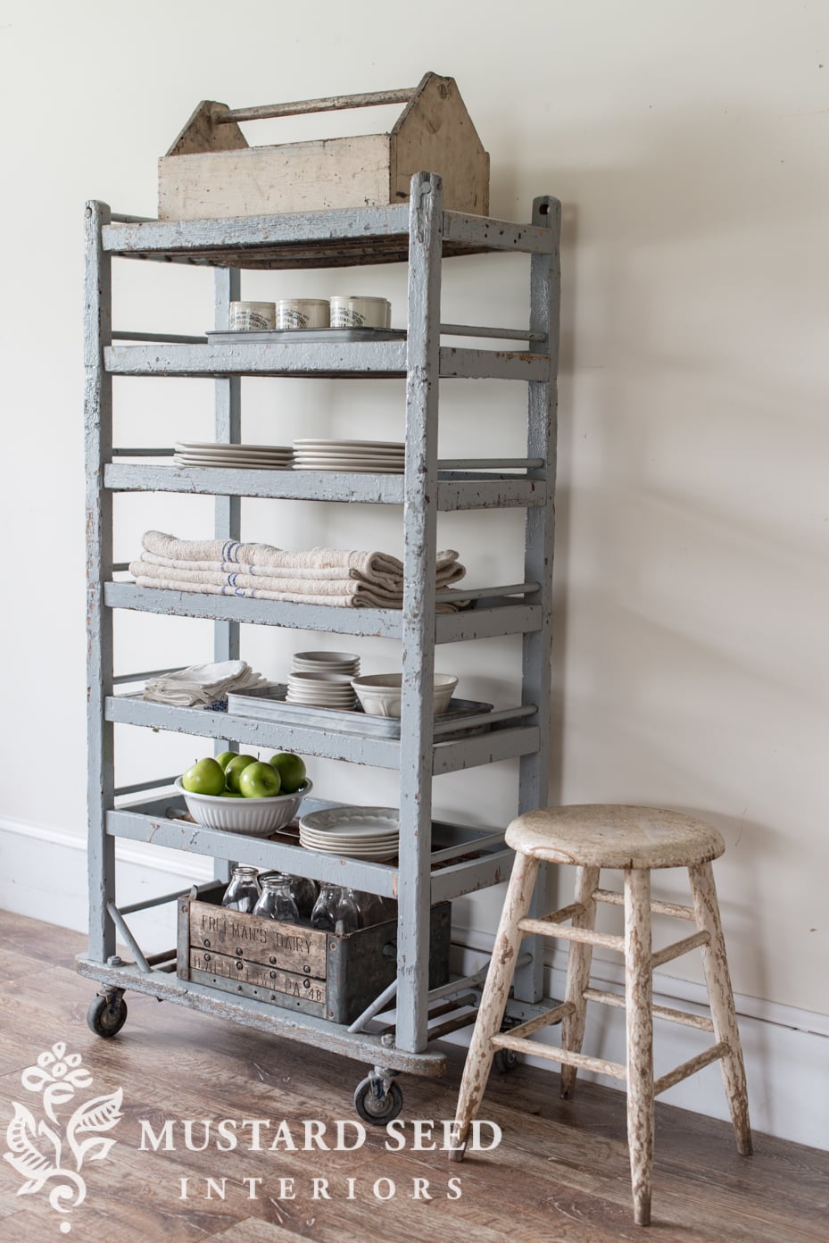 antique shoe cart reproduction & inspiration | miss mustard seed