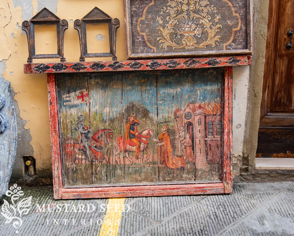 Arezzo, Italy | antique market | miss mustard seed