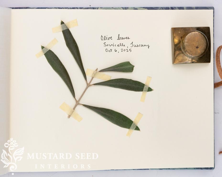 travel journal workshop in Tuscany | Prone to Wander Retreats | miss mustard seed