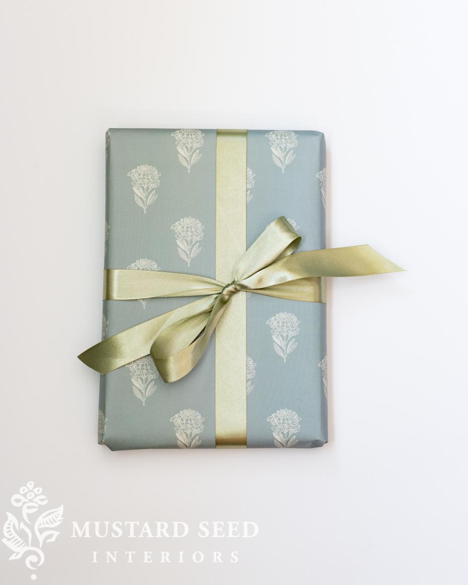 Society6 wrapping paper designs | miss mustard seed