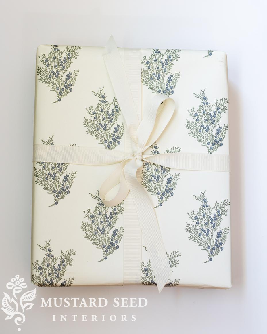 Society6 wrapping paper designs | miss mustard seed