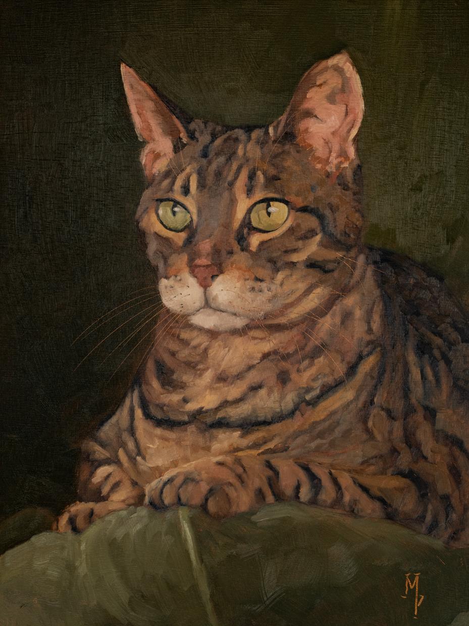 marian parsons fine art pet portraits | miss mustard seed