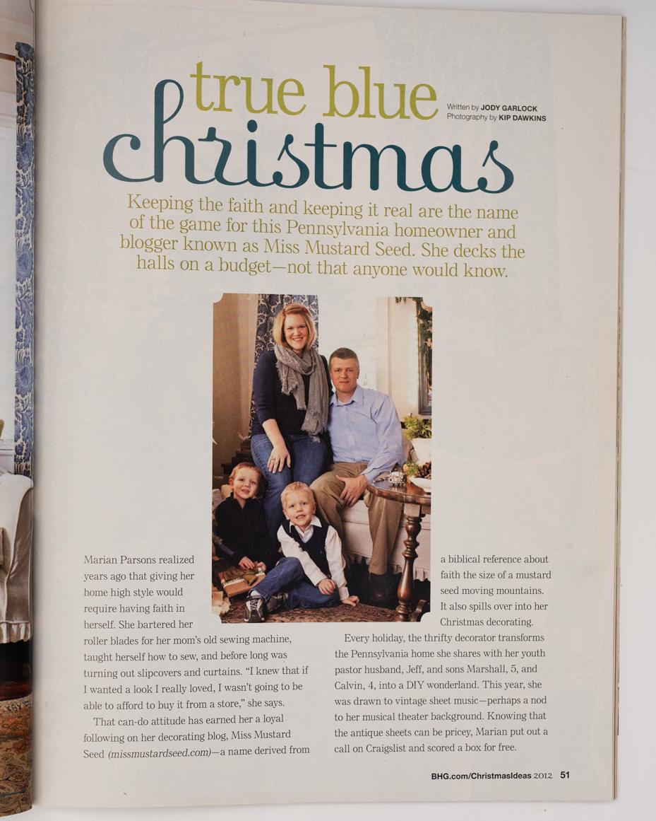 Christmas trees through the years | miss mustard seed