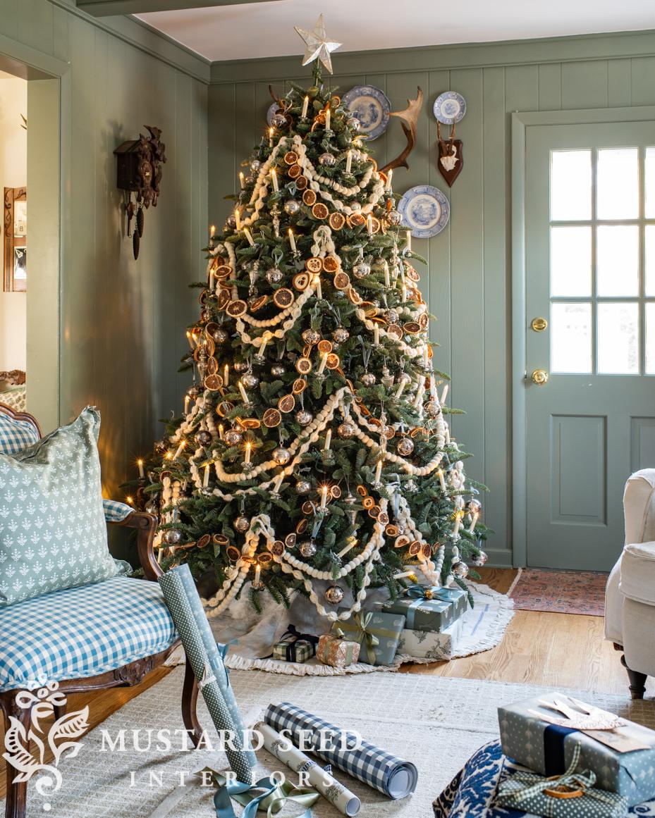 2025 Christmas tree | balsam hill noble fir | miss mustard seed