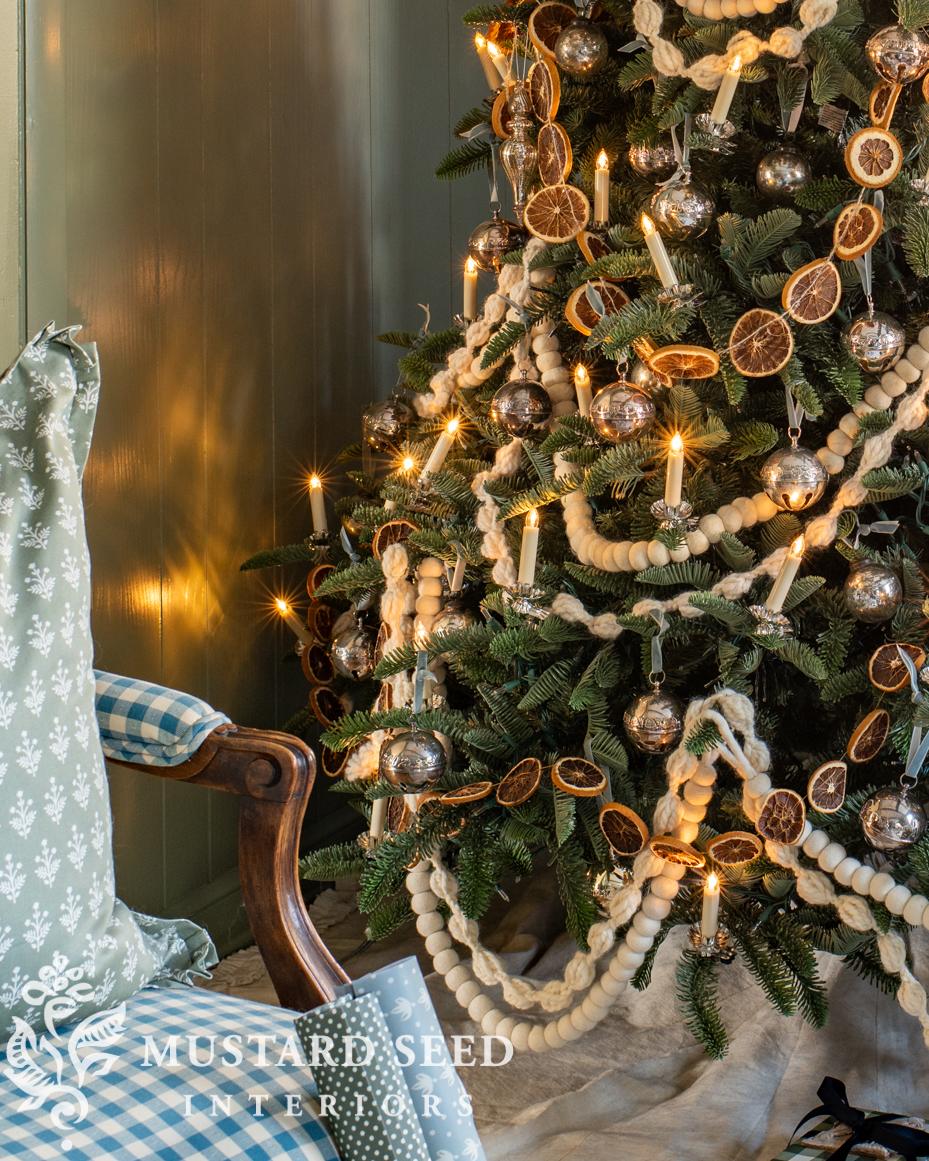 2025 Christmas tree | balsam hill noble fir | miss mustard seed