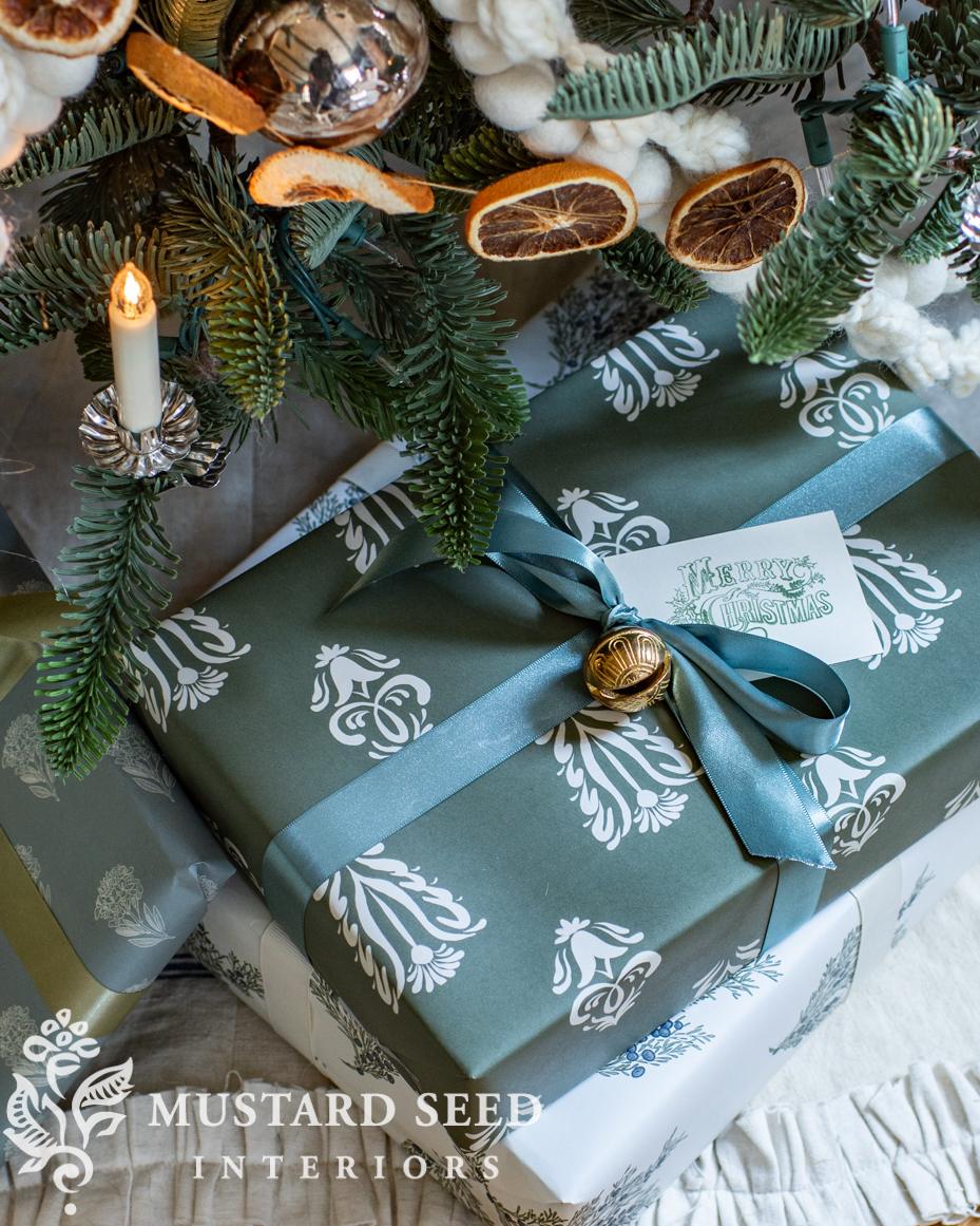 society6 wrapping paper by miss mustard seed