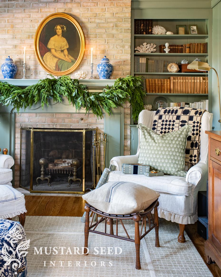 Christmas living room 2025 | miss mustard seed