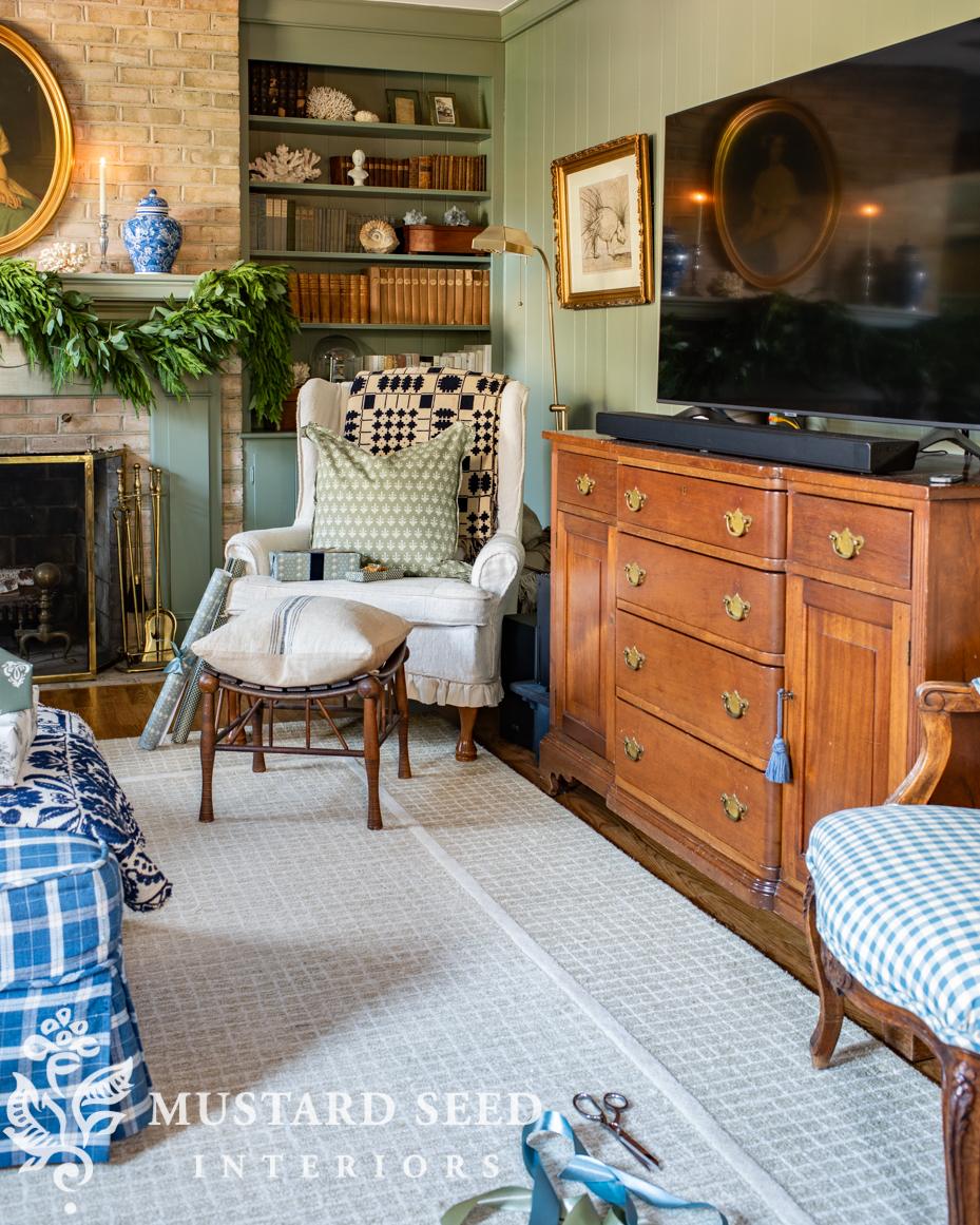 Christmas living room 2025 | miss mustard seed