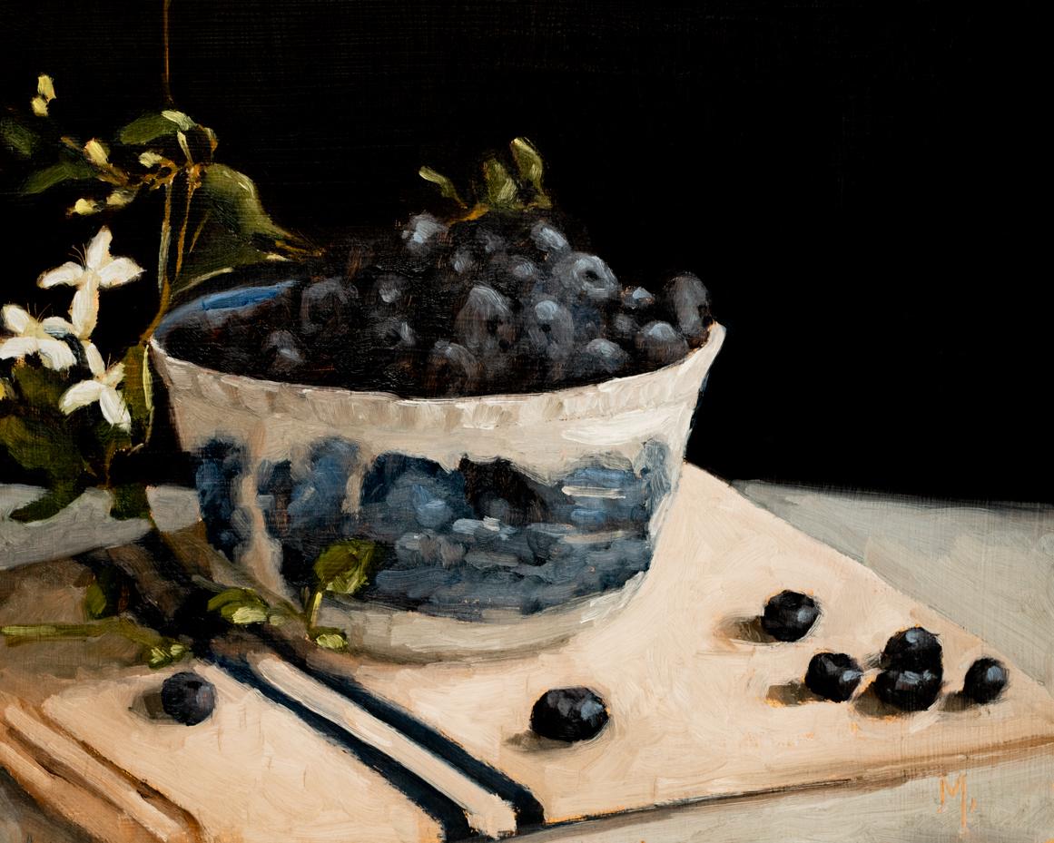 original oil painting | marian parsons | miss mustard seed