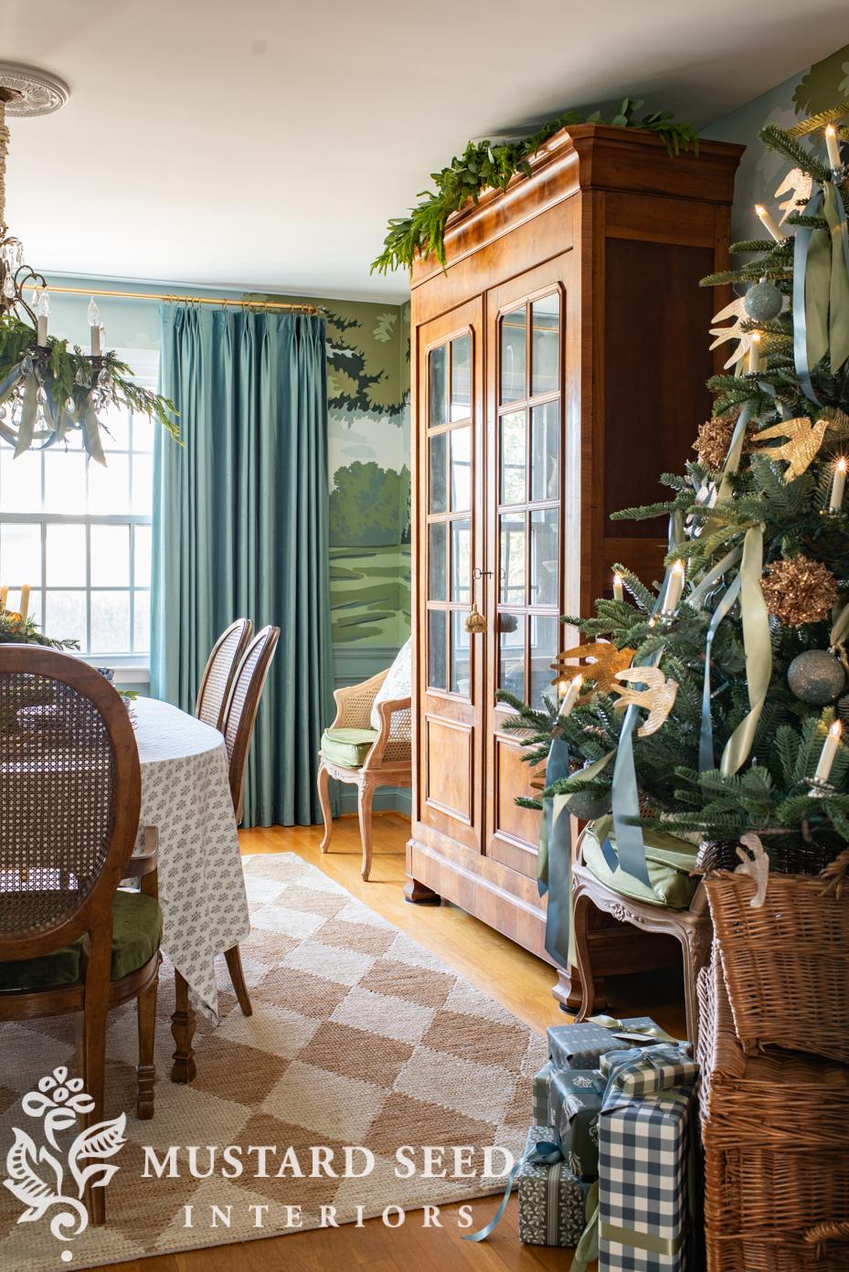 Christmas dining room 2025 | miss mustard seed