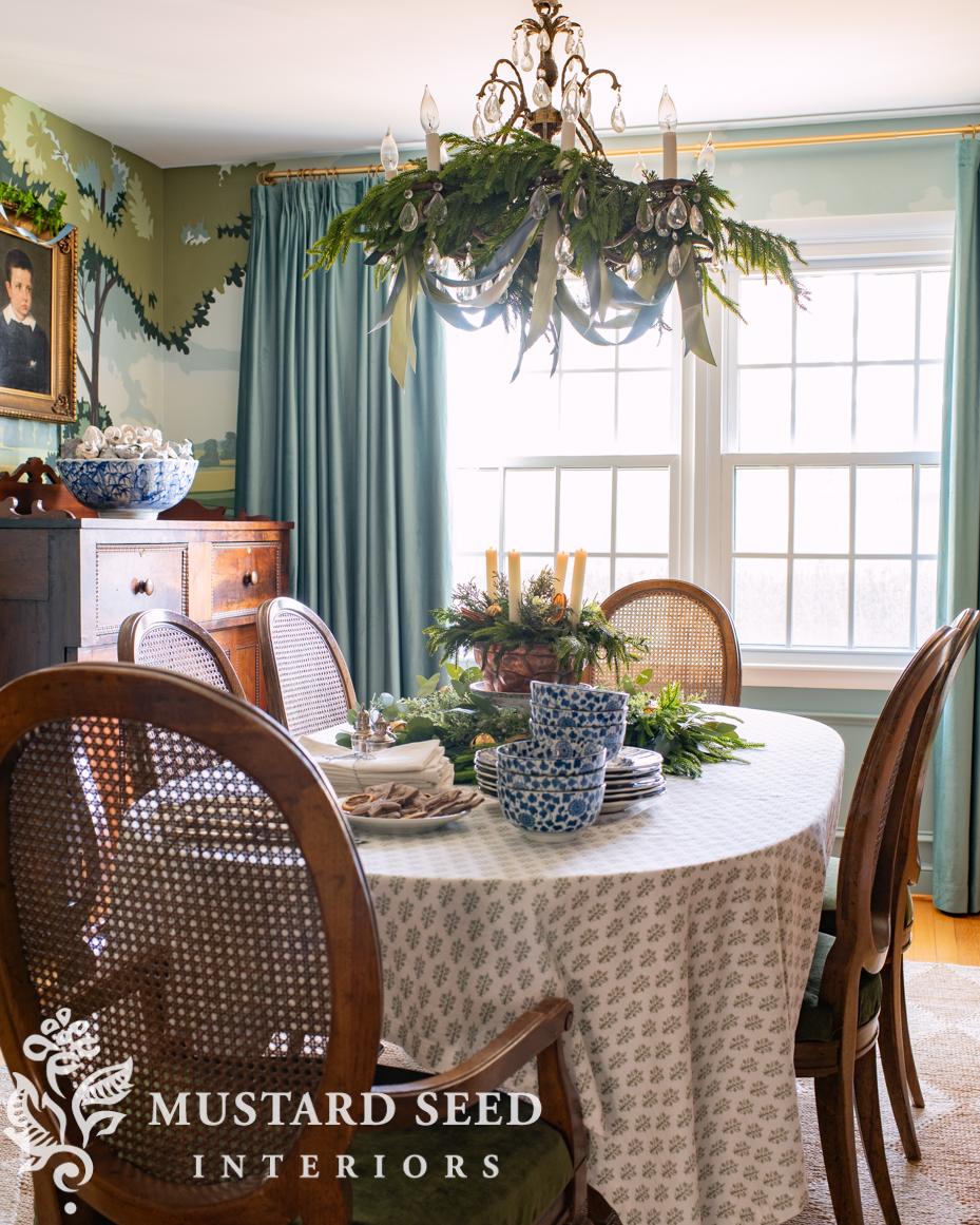 Christmas dining room 2025 | miss mustard seed