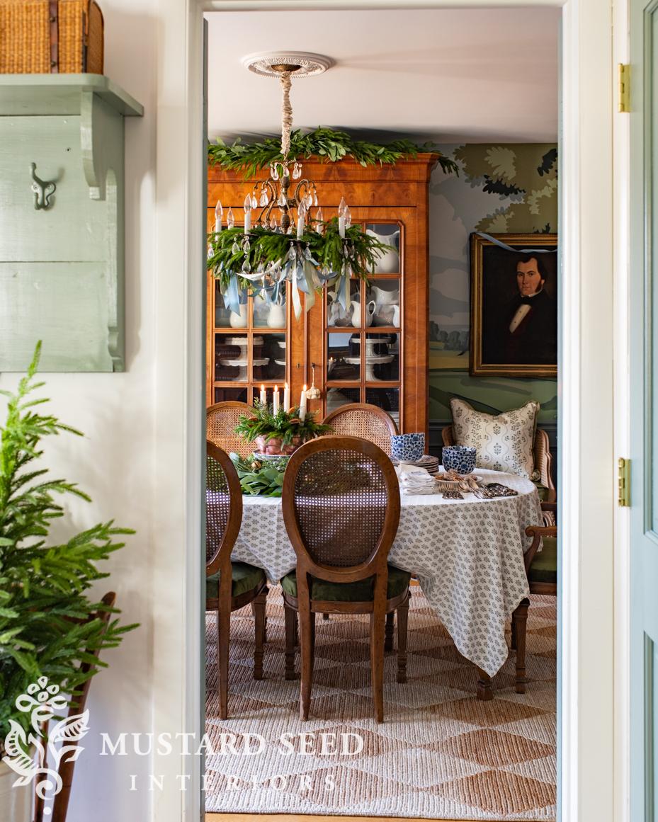 Christmas dining room 2025 | miss mustard seed