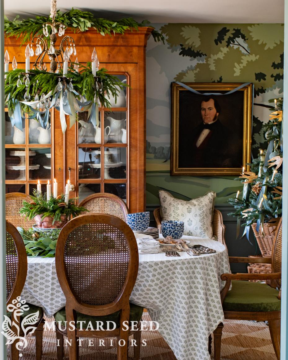 Christmas dining room 2025 | miss mustard seed