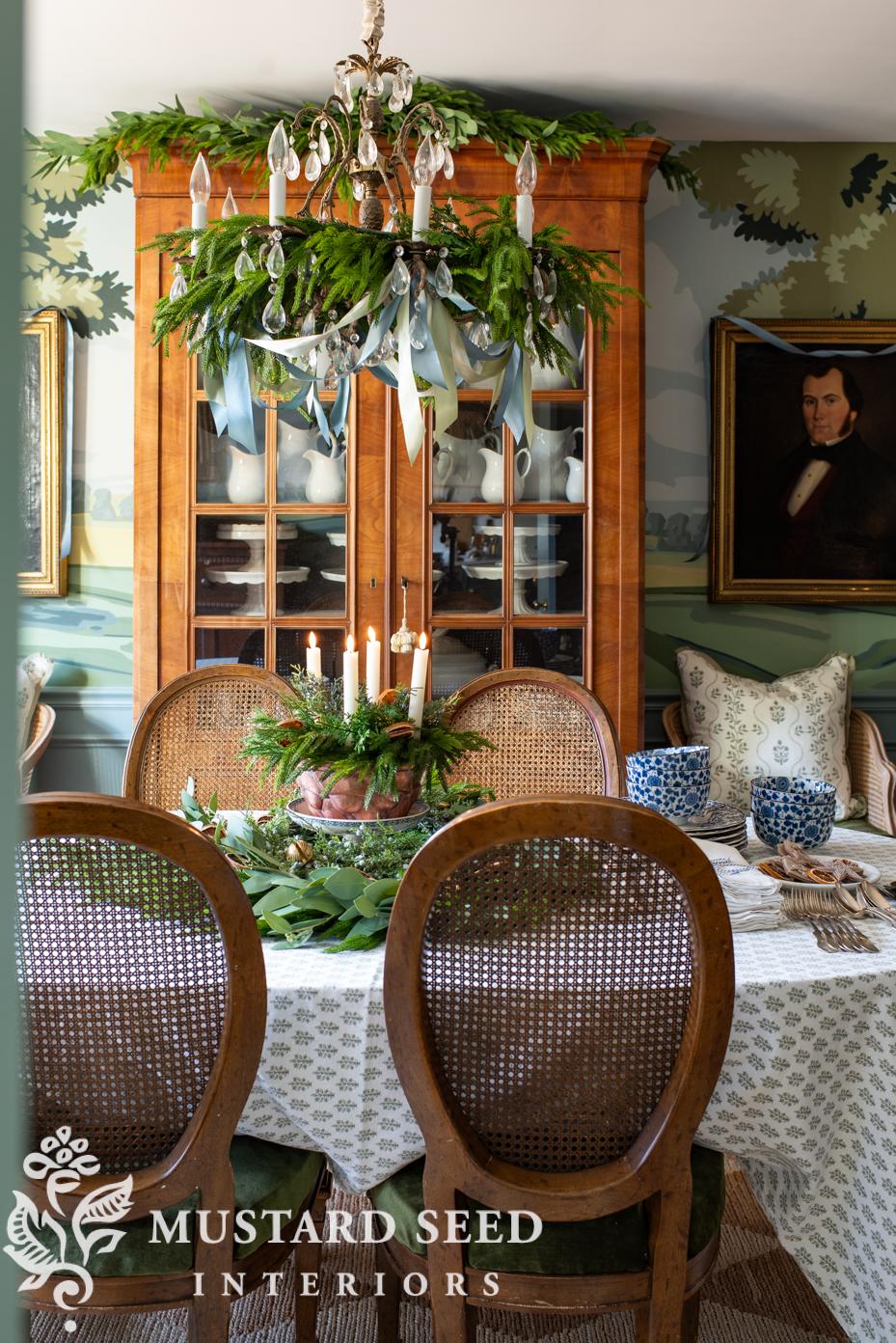 christmas dining room 2025 | miss mustard seed