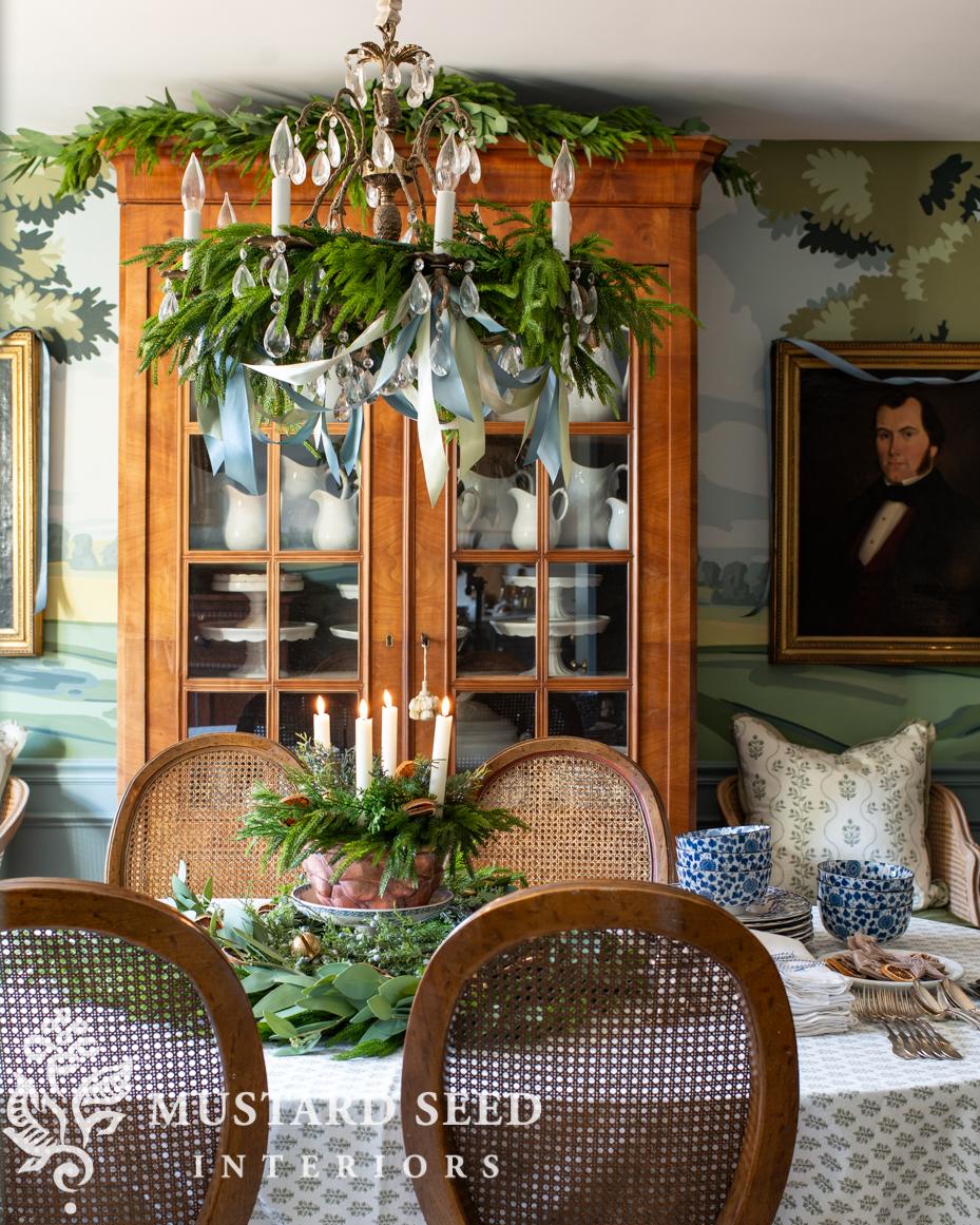 Christmas dining room 2025 | miss mustard seed
