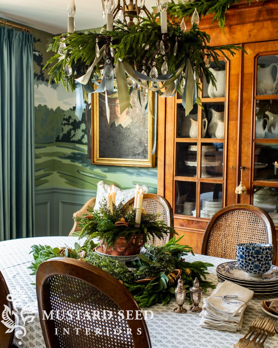 Christmas dining room 2025 | miss mustard seed