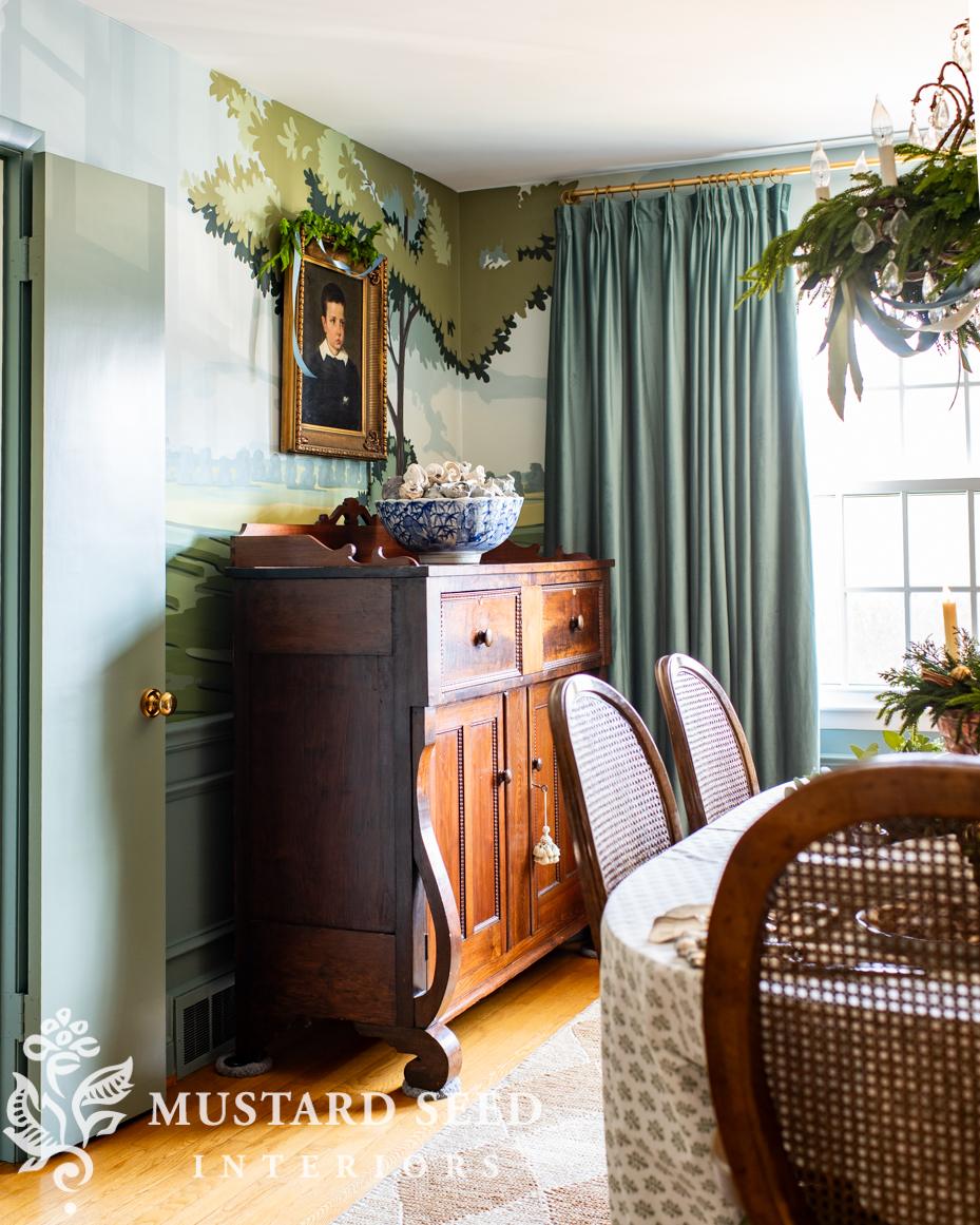 Christmas dining room 2025 | miss mustard seed