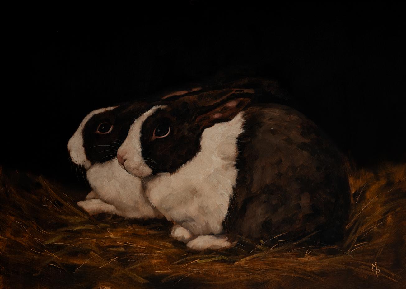 original oil painting | marian parsons | miss mustard seed