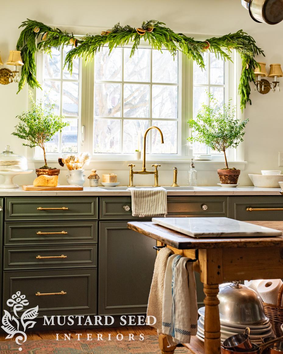 christmas kitchen | miss mustard seed