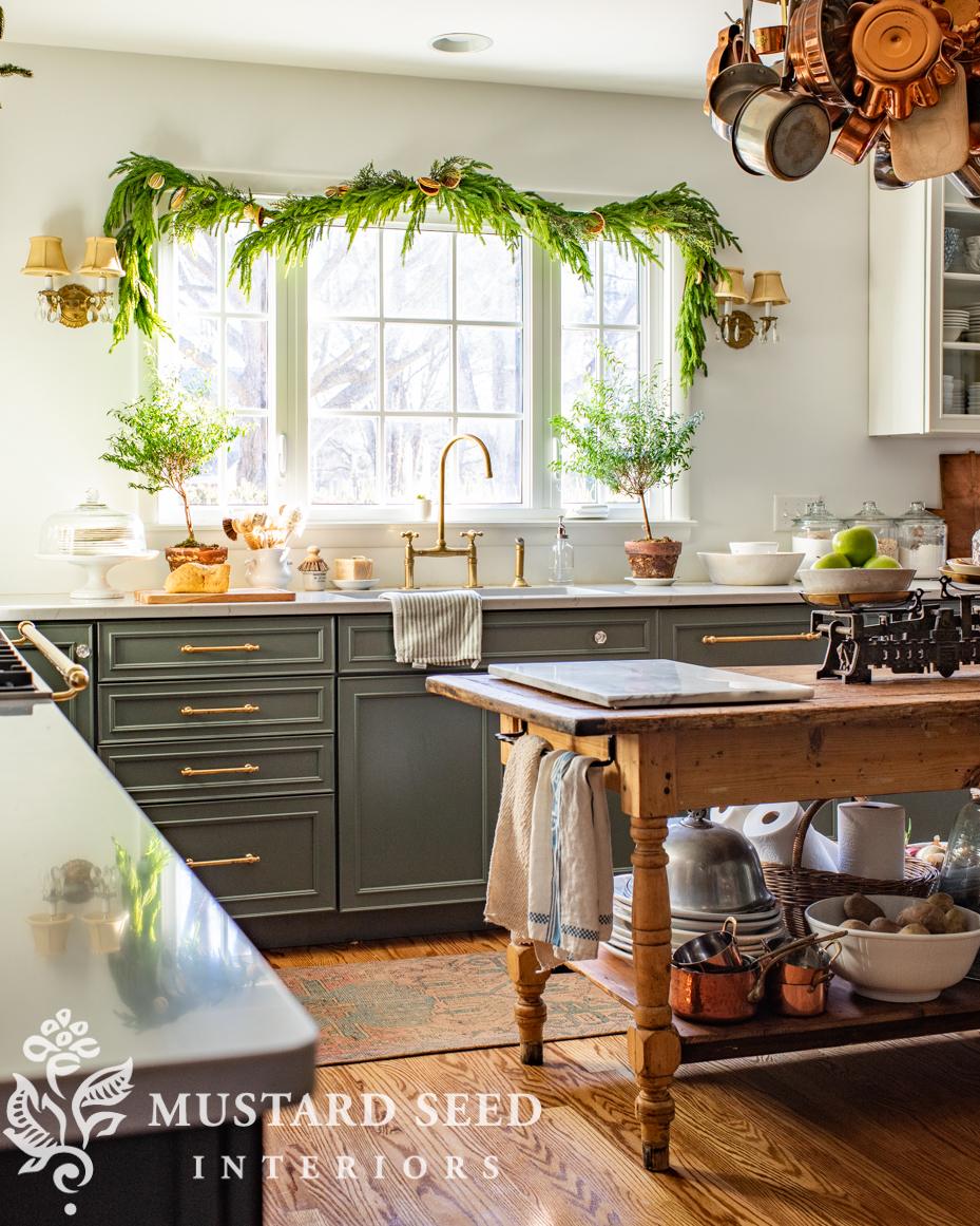 christmas kitchen | miss mustard seed
