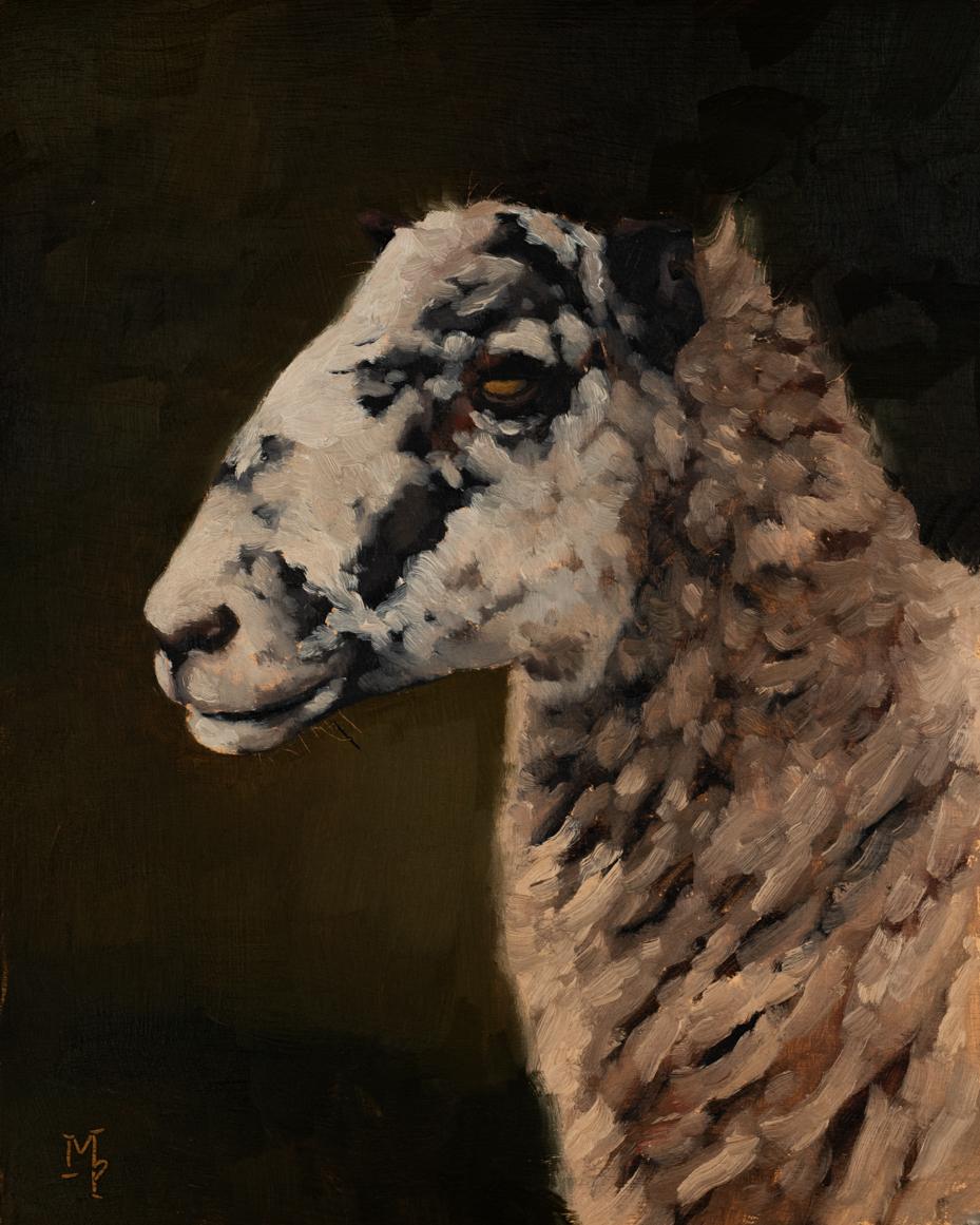 original oil painting | marian parsons | miss mustard seed