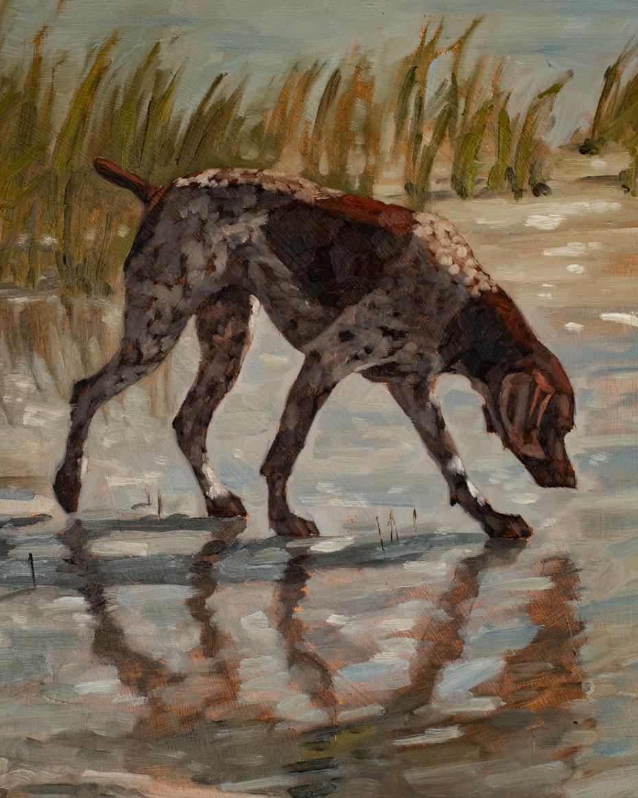 original oil painting | marian parsons | miss mustard seed